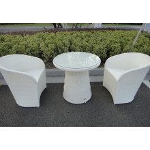 3pcs Bar muebles ocio al aire libre silla de comedor